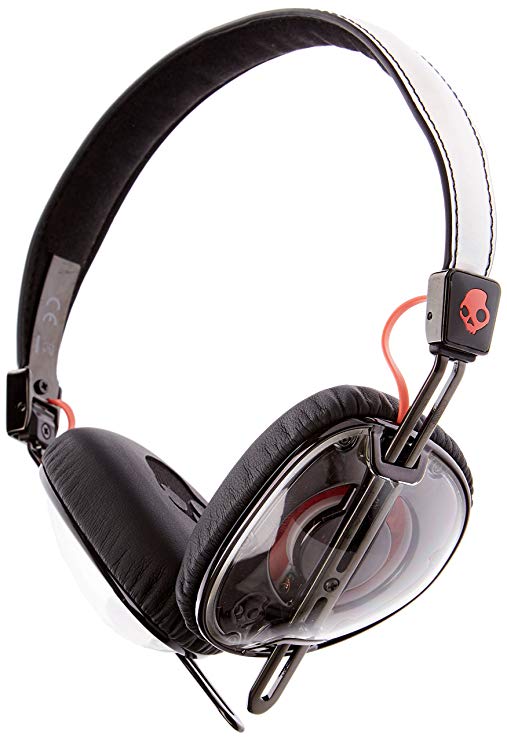 Skullcandy S5AVHX-461 Knockout Women's On-Ear Headphones with Mic & Remote, Mash-Up/Multi/Coral