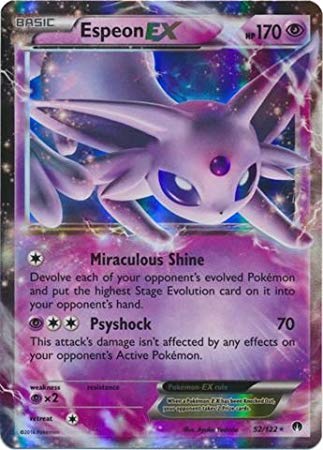 Pokemon - Espeon-EX (52/122) - XY Breakpoint - Holo