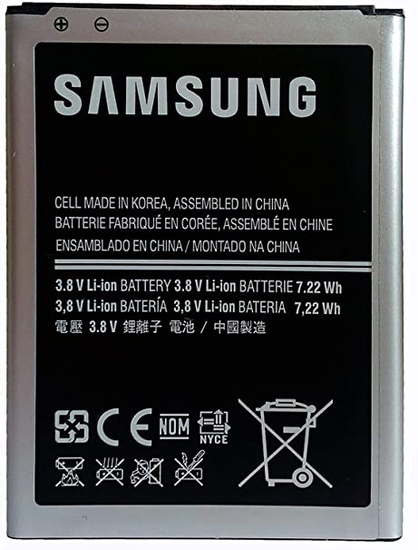 Samsung Original Battery for Galaxy S4 Mini i9192 i9190 (Bulk Packaging)