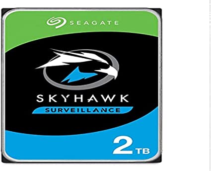 SEAGATE Skyhawk 2 TB Surveillance(SV) Internal Hard Drive HDD – 3.5 Inch SATA 6 Gb/s 256 MB Cache for DVR NVR Security Camera System CCTV (ST2000VX015)