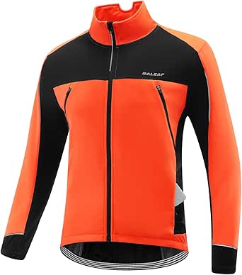 BALEAF Men's Winter Jacket Windproof Softshell Thermal Warm Pockets Cycling Running Mountain Biking Cold Weather Gear