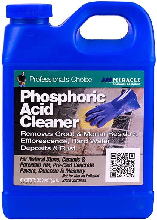 Miracle Sealants PHOSQT6 Phosphoric Acid Cleaners, Quart