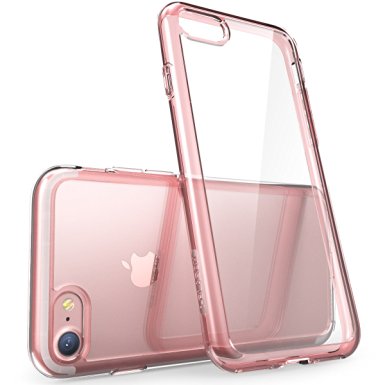 iPhone 7 Case, [Scratch Resistant] i-BlasonClear [Halo Series] for Apple iPhone 7 Cover 2016 Release (Clear/Rose Gold)