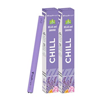CHILL Aromatherapy 2-Pack – Relaxation and Anxiety Supplement – Natural Stress Relief with Chamomile, Lavender, Geranium, Passionflower, Valerian Root Extracts (2)