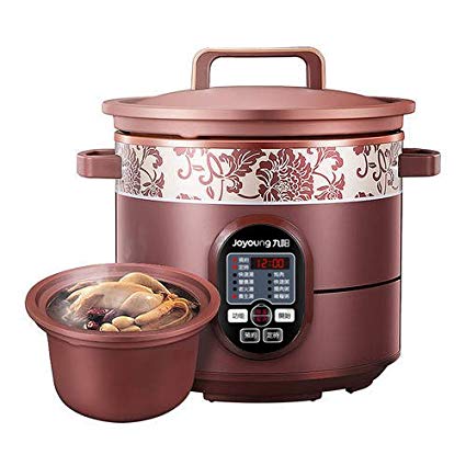 JOYOUNG Multi-Functional Slow Cooker in Purple Clay Pot 5L JYZS-K523M