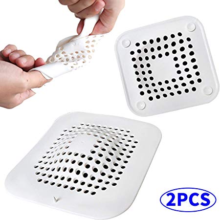 Hair Catch, Drain Protector Silicone, Hair Trap, Shower Drain Cover, Sink Strainer, Sink Catcher, Drain Filter, Shower Hair Catcher, Bathtub Hair Catcher