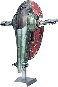 Metal Earth Premium Series Star Wars Boba Fett's Starfighter 3D Metal Model Kit Fascinations