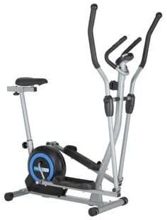 Pro Fitness 2 in 1 Cross Trainer and Exercise Bike.