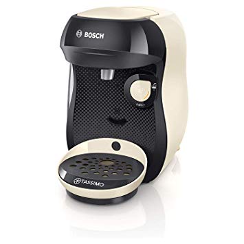 Bosch Tassimo TAS1007GB Happy Coffee Machine, Plastic Cream