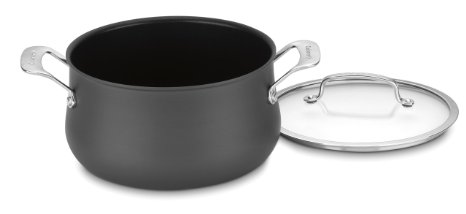 Cuisinart 6445-22 Contour Hard Anodized 5-Quart Dutch Oven with Cover