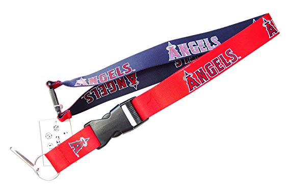 Rick Los Angeles Angels Reversible Lanyard Keychain Ticket Id Holder