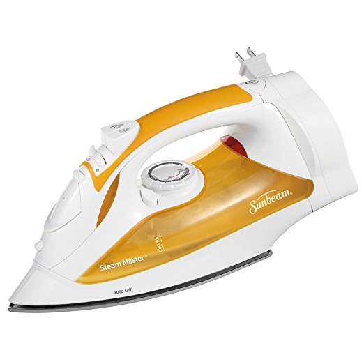 Sunbeam Steam Master professional 1200 Watt Large-size Anti-Drip Non-Stick Soleplate Iron