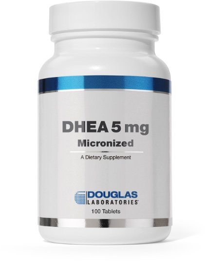 Douglas Laboratories® - DHEA 5 mg. - Supports Immunity, Brain, Bones, Metabolism and Lean Body Mass* - 100 Tablets