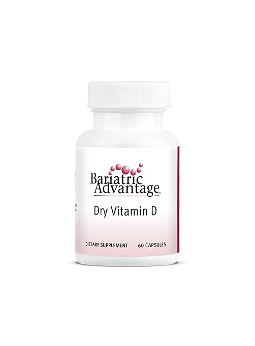 Bariatric Advantage - Dry Vitamin D3 5000IU Capsules, 60 Count
