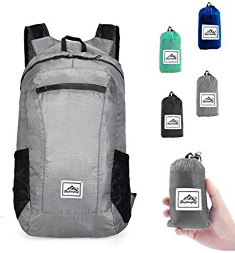 Ranber Packable Hiking Daypack, Lightweight Foldable Backpack for Travel Outdoor
