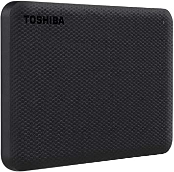 Toshiba Canvio Advance 2TB Portable External Hard Drive USB 3.0, Black - HDTCA20XK3AA