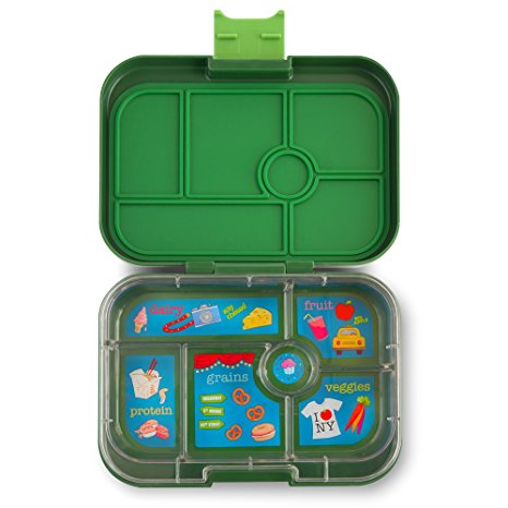 YUMBOX Original (Brooklyn Green) Leakproof Bento Lunch Box Container for Kids