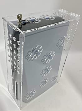 Playstation 5 Security/Protection Box/Security Box - Clear - Compatible with Playstation 5 Standard and Digital