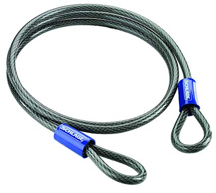 Schlage Flexible 3/8" Steel Looped Security Cable