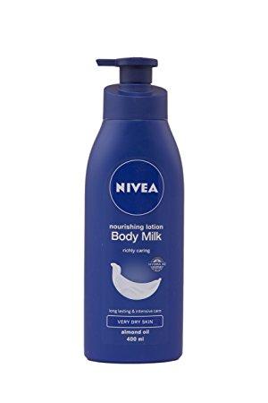 Nivea Nourishing Lotion Body Milk Richly Caring for Very Dry Skin, 400ml