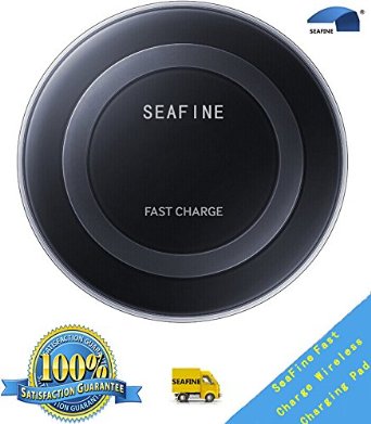 High Quality SeaFine Fast Charge Qi Wireless Charging PadMat BLACK EP-PN920TBEGUS