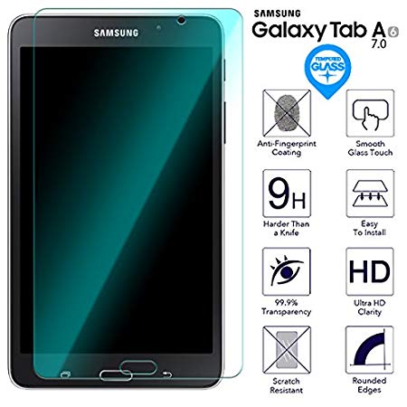 BisLinks for Samsung Galaxy Tab A 7.0 Tempered Glass Screen 9H Protector Film SM T280 T285