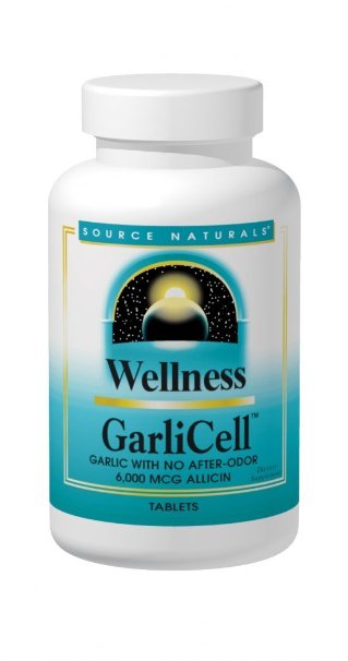 Source Naturals GarliCell 6000mcg Allicin 180 Tablets