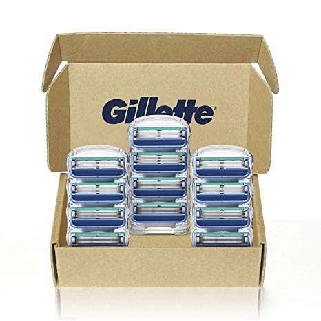 Gillette5 Men's Razor Blade Refills, 12 Count