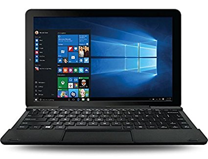 2016 Newest RCA 10.1" 2-in-1 Tablet PC, Intel Atom Z3735F Quad-Core Processor, 2GB RAM, 32GB SSD HDD, Detachable Keyboard, Webcam, WIFI, Bluetooth, Windows 10