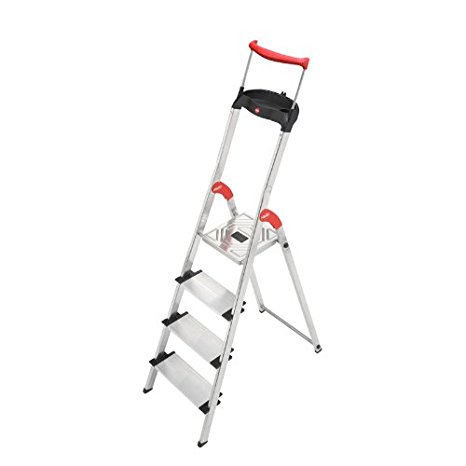 Hailo 8854-281 XXR 4 Step Aluminum Ladder