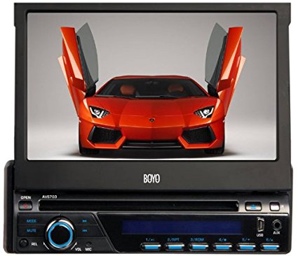 Boyo AVS703 Bluetooth In-Dash DVD Player