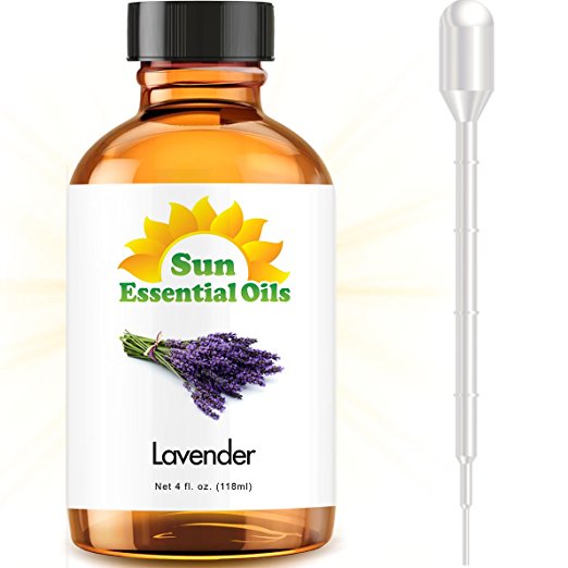 Lavender Essential Oil by Sun Essentials, 4oz