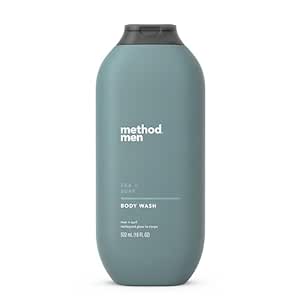 Method Men Body Wash, Sea   Surf, Paraben and Phthalate Free, 18 fl oz (Pack of 1)