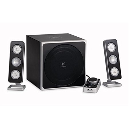 Logitech Z-4 2.1 Speaker System with Subwoofer (Black)