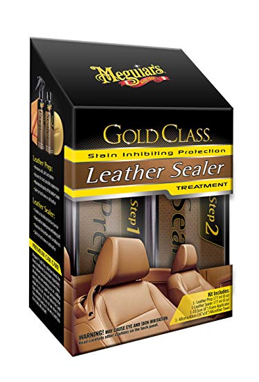 Meguiar's G3800 Gold Class Leather Sealer Treatment