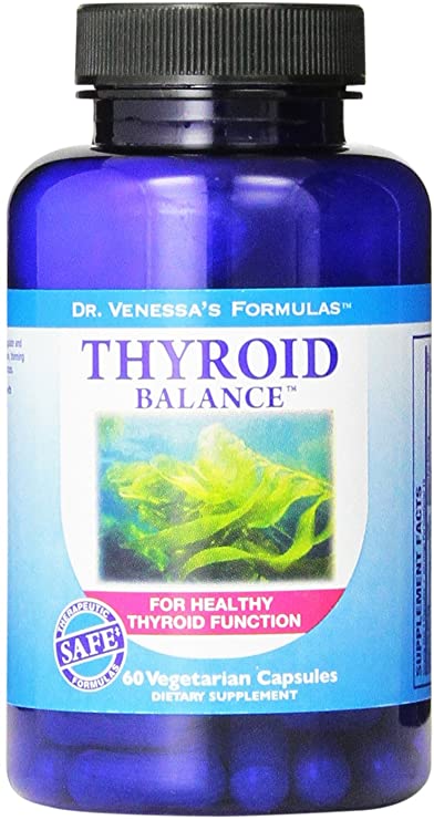 Dr. Venessa's Formulas Thyroid Balance Capsules, 60 Count