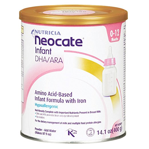 Neocate Infant with DHA and ARA, 14.1 oz / 400 g (1 can)