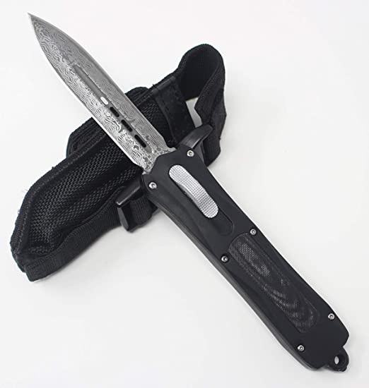 WKB Double Action Knives Safety U1U5 (Black Dual Edge)