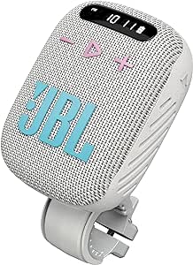 JBL Wind 3 FM Bluetooth Handlebar Speaker (Gray)