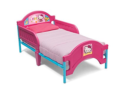 Delta Children Plasitc Toddler Bed, Hello Kitty