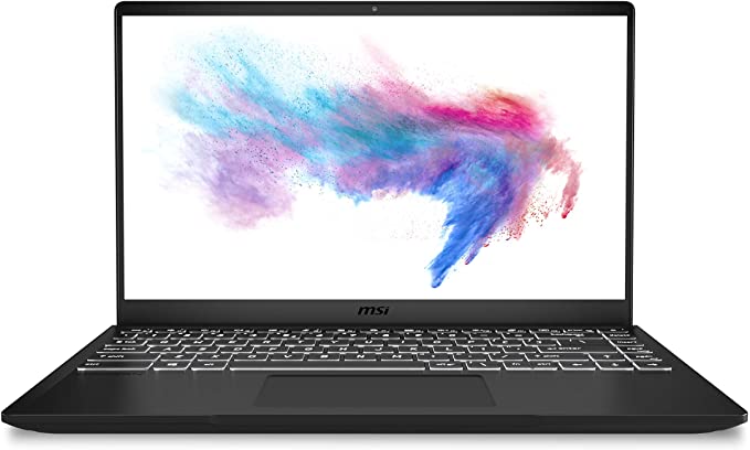 MSI Modern 14 Professional Laptop: 14" IPS-Level Thin Bezel Display, Intel Core i3-10110U, UMA, 8GB RAM, 512GB NVMe SSD, Win10, Carbon Gray (B10MW-281)