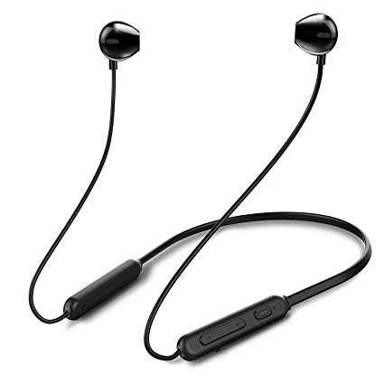 Bluetooth Headphones5.0 Wireless in-Ear Headphones Sport Bluetooth Earphones Running Headphones Outdoor Portable Earphones (Black)