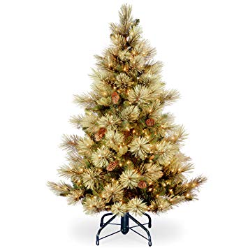 National Tree 4.5 ft. Carolina Pine Tree with Clear Lights