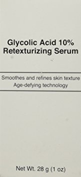 Glycolic Acid 10% Retexturizing Serum Anti Aging Skin Care Age Skin Saver