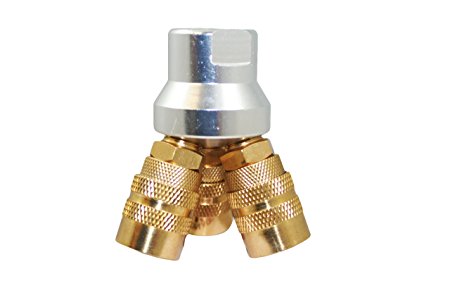 ABN 3 Way Quick Connect Air Hose Splitter coupler Manifold