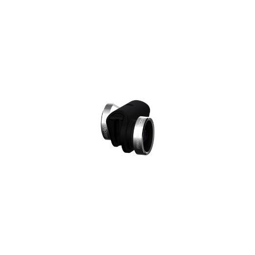 olloclip 4-IN-1 for iPhone 6/6 Plus and 6s/6s Plus Silver Lens/Black Clip OCEU-IPH6-FW2M-SB