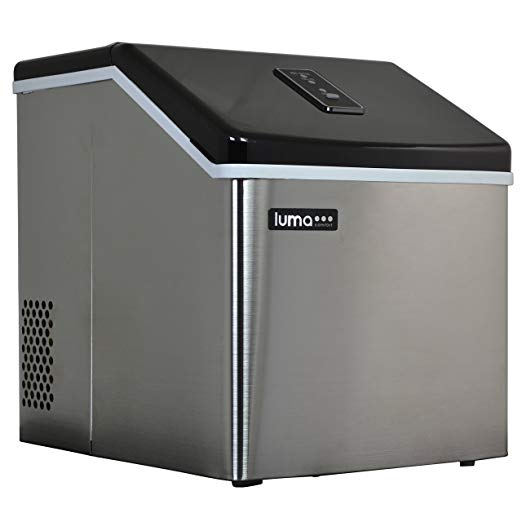 NewAir IM200SS 28 Pound Portable Ice Maker, Stainless Steel