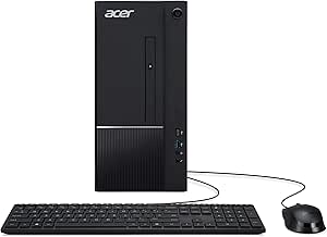 Acer Aspire TC-1750-UR12 Desktop | 12th Gen Intel Core i5-12400 6-Core Processor | 16GB 3200MHz DDR4 | 512GB NVMe M.2 SSD | 8X DVD | Intel Wireless Wi-Fi 6E AX211 | Bluetooth 5.2 | Windows 11 Home