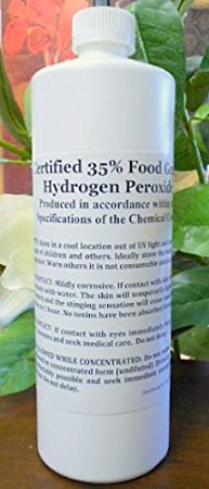 Pure Health Discounts H2o2 Hydrogen Peroxide Food Grade with 1 oz Bottle Dropper, 16 oz