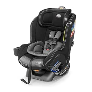 Chicco NextFit Max ClearTex Convertible Car Seat, Rear-Facing Seat for Infants 4-50 lbs., Forward-Facing Toddler Car Seat 22-65 lbs., Baby Travel Gear | Shadow/Black